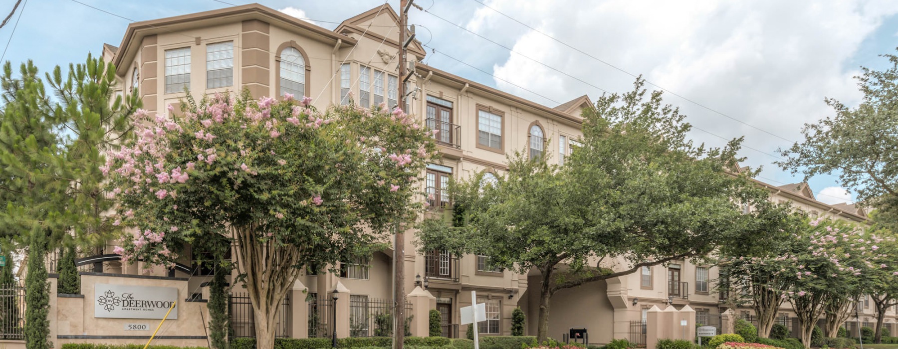 street view of The Deerwood Apartments